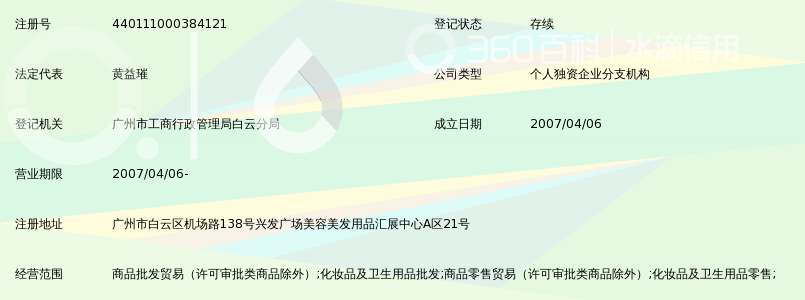 廣州市白云區寶詩萊精細化工廠歐潔曼美容美發用品商行_360百科
